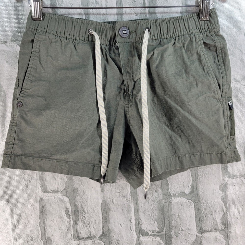 Vuori Women’s Ripstop Classic Fit 28x3 Mid Rise Short X-Small Olive Army Green